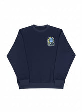 Navy “Worldwide” Graphic Sweatshirt