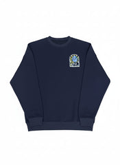 Navy “Worldwide” Graphic Sweatshirt