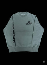 Dreaming “Above The Skies” Premium Sweatshirt – Sage Green