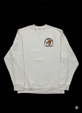 “Dangerous Mind” Graphic Crewneck Sweatshirt – Off White