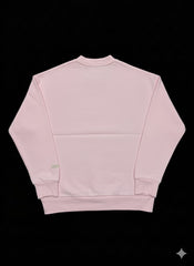 “Amour De Soi” Crewneck Sweatshirt – Soft Pink