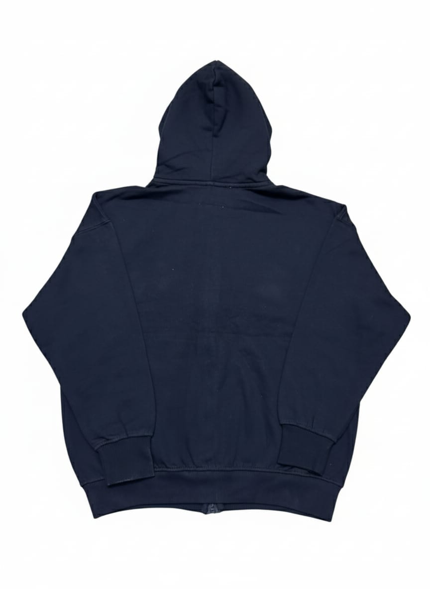 Essential Black Zip-Up Hoodie